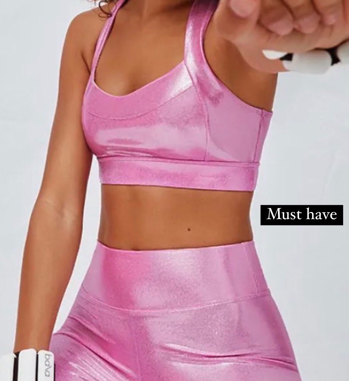 Racer bra [pink diamond