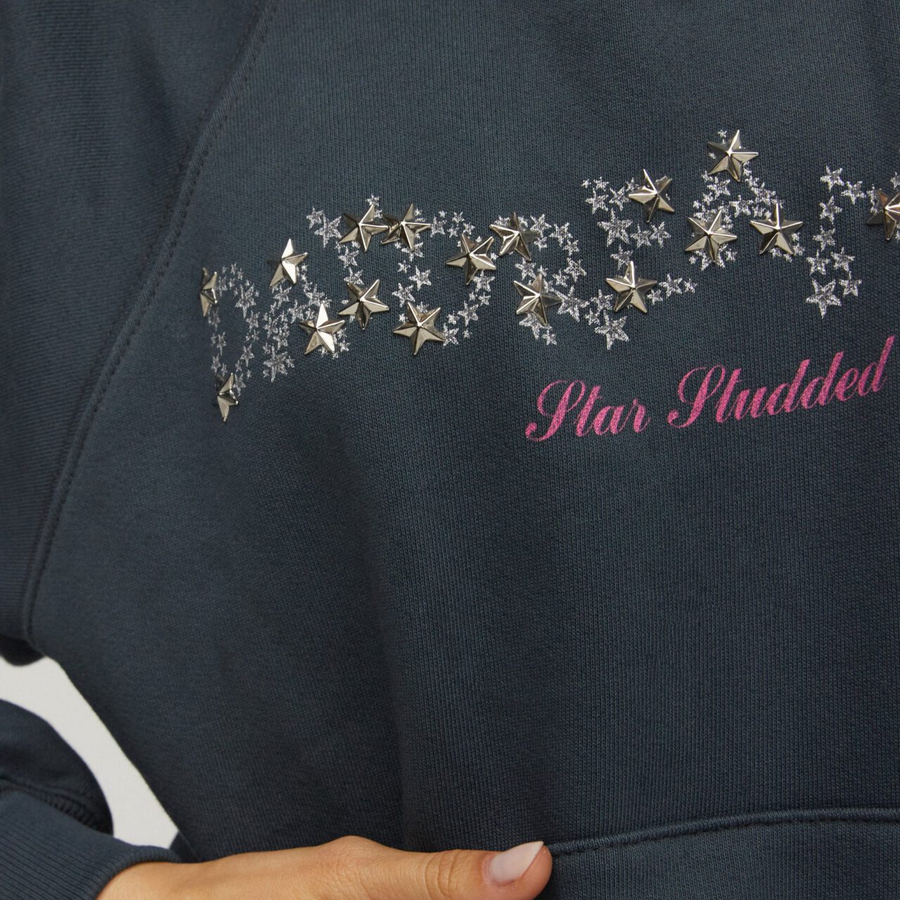 STARSTUDDED BOOTLEG HOODIE