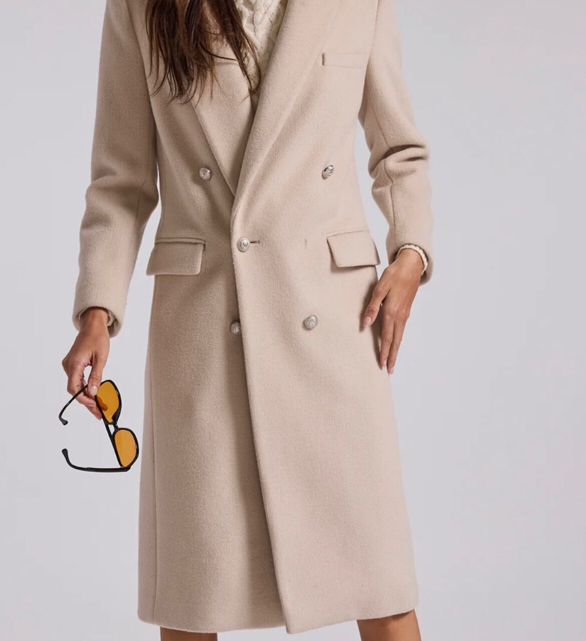 Andie wool coat