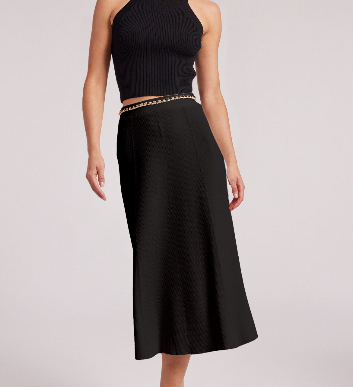 TIANA SKIRT BLACK