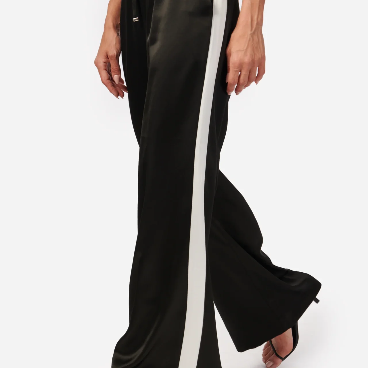 REGGIE WIDE LEG PANT BLACK