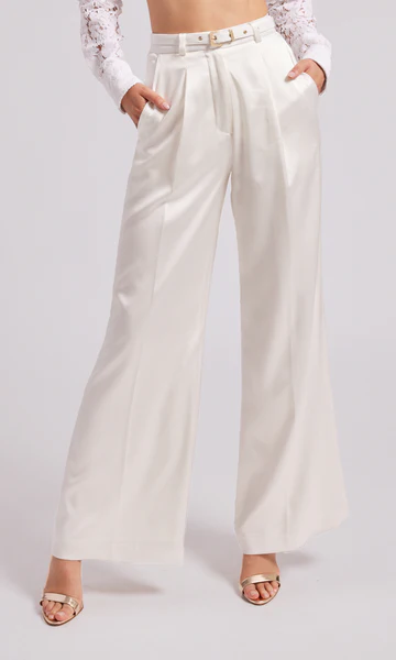 ALEXIA SATIN PANTS