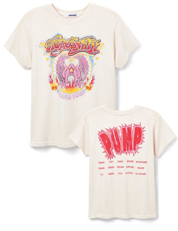 AEROSMITH WORLD TOUR TEE