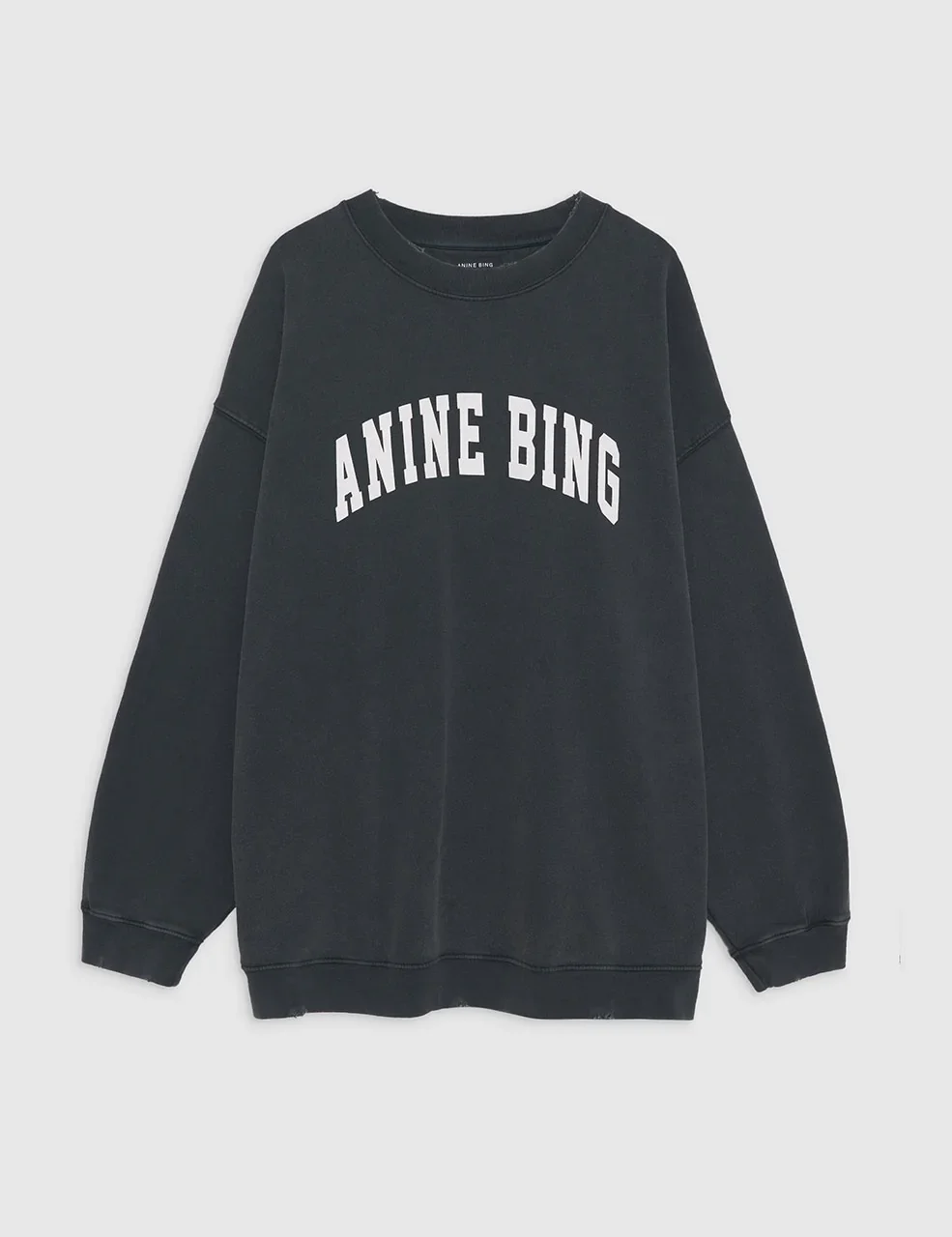 ANINE BING TYLER SWEATSHIRT - WASHED BLACK