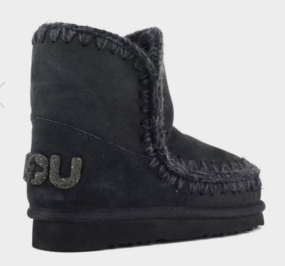 Eskimo 18 glitter logo Black