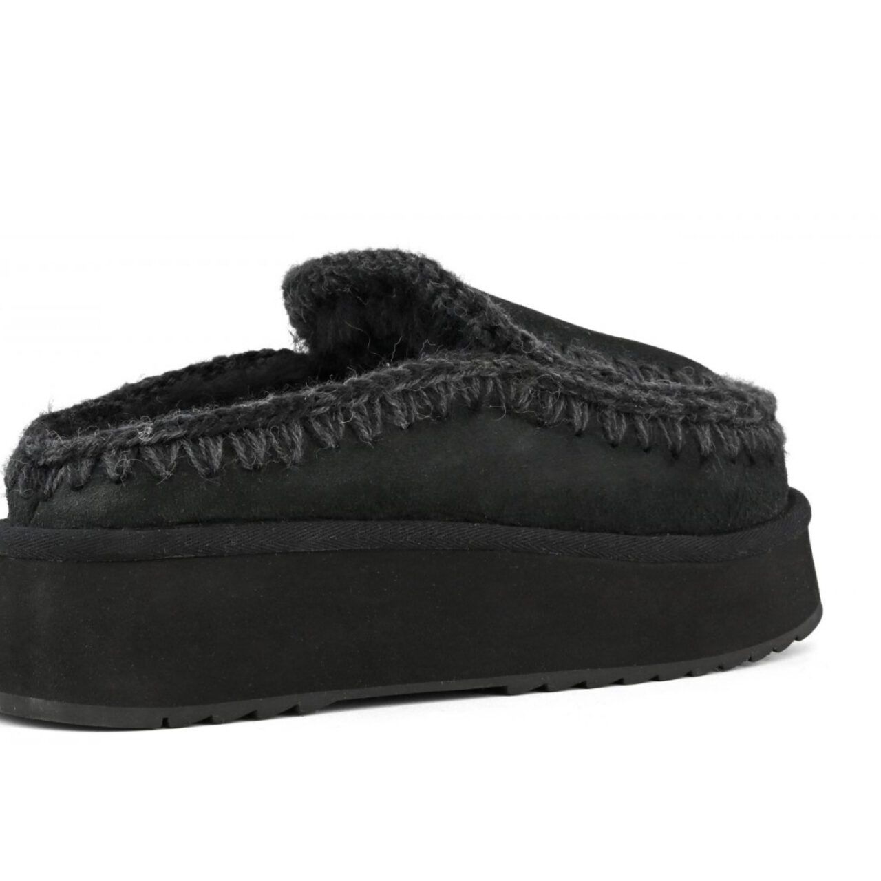 Clog Eskimo platform Black