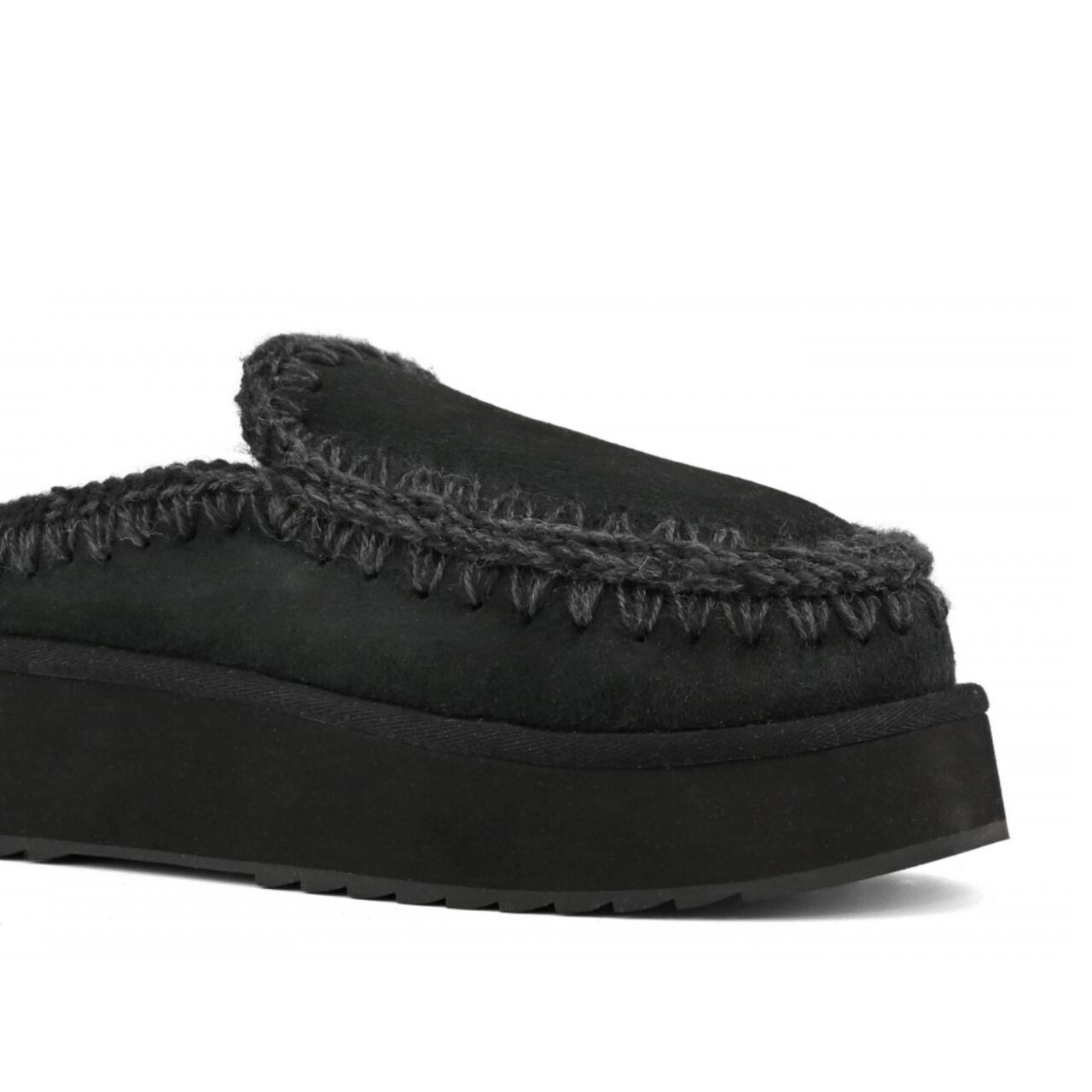 Clog Eskimo platform Black