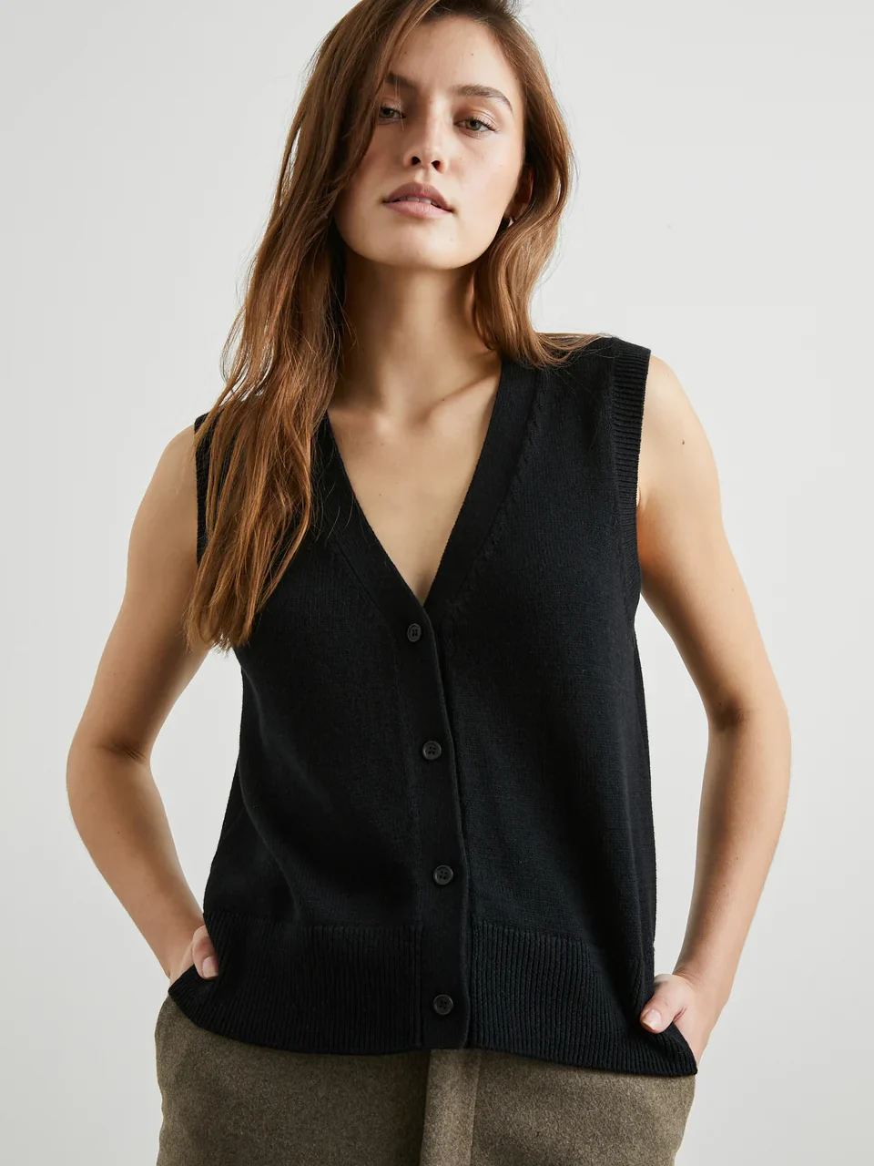 Annika Vest Jet Black