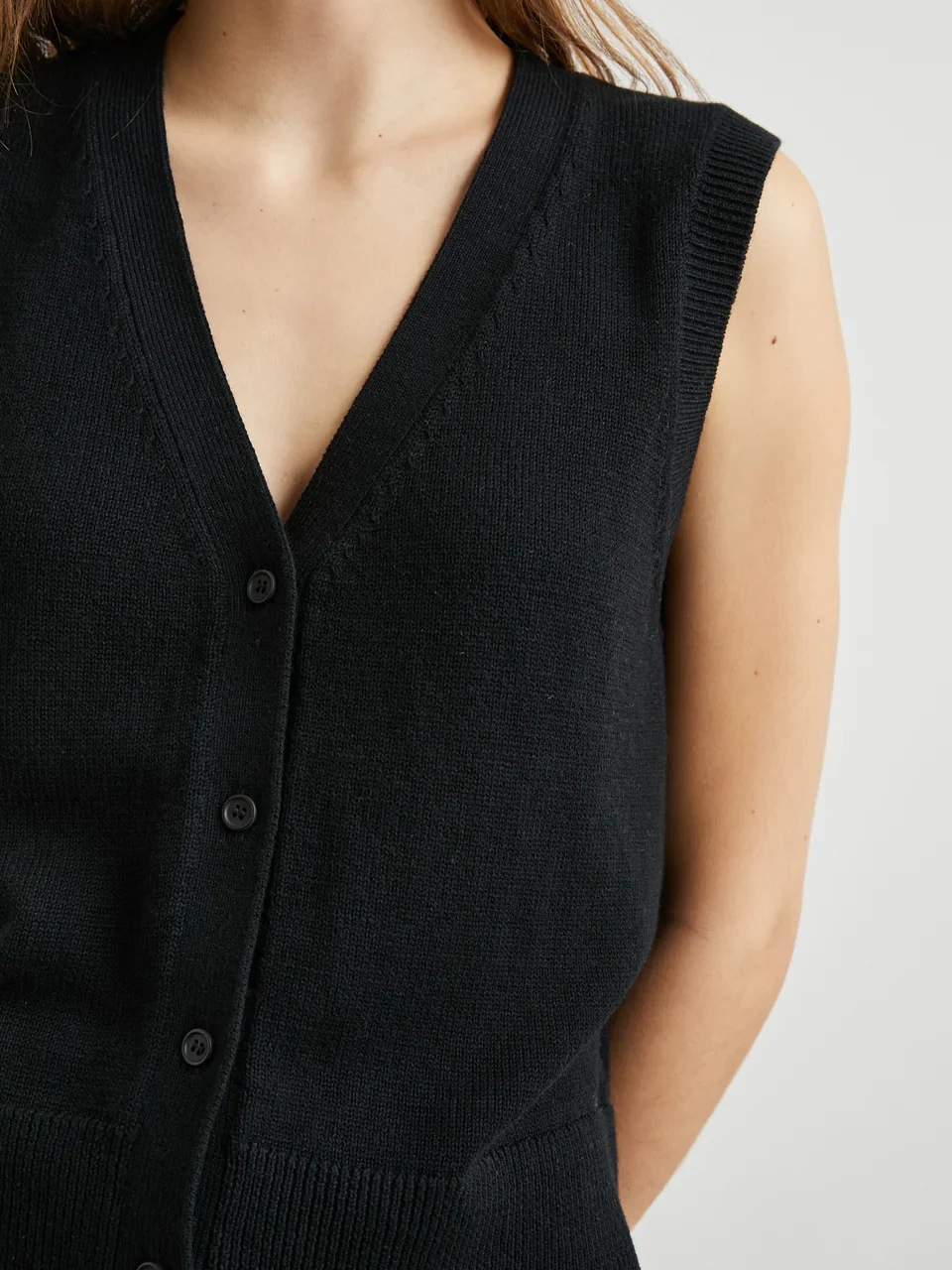 Annika Vest Jet Black